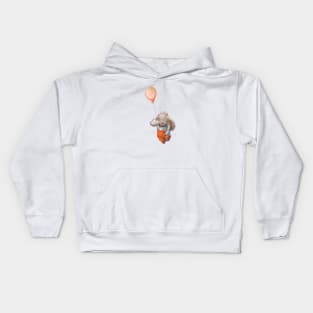 Elephant Love 3 Kids Hoodie